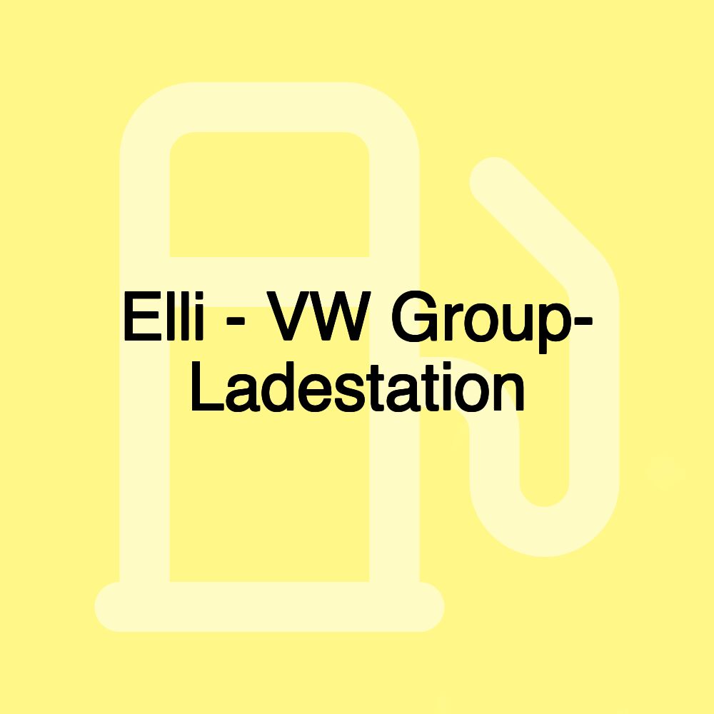 Elli - VW Group- Ladestation