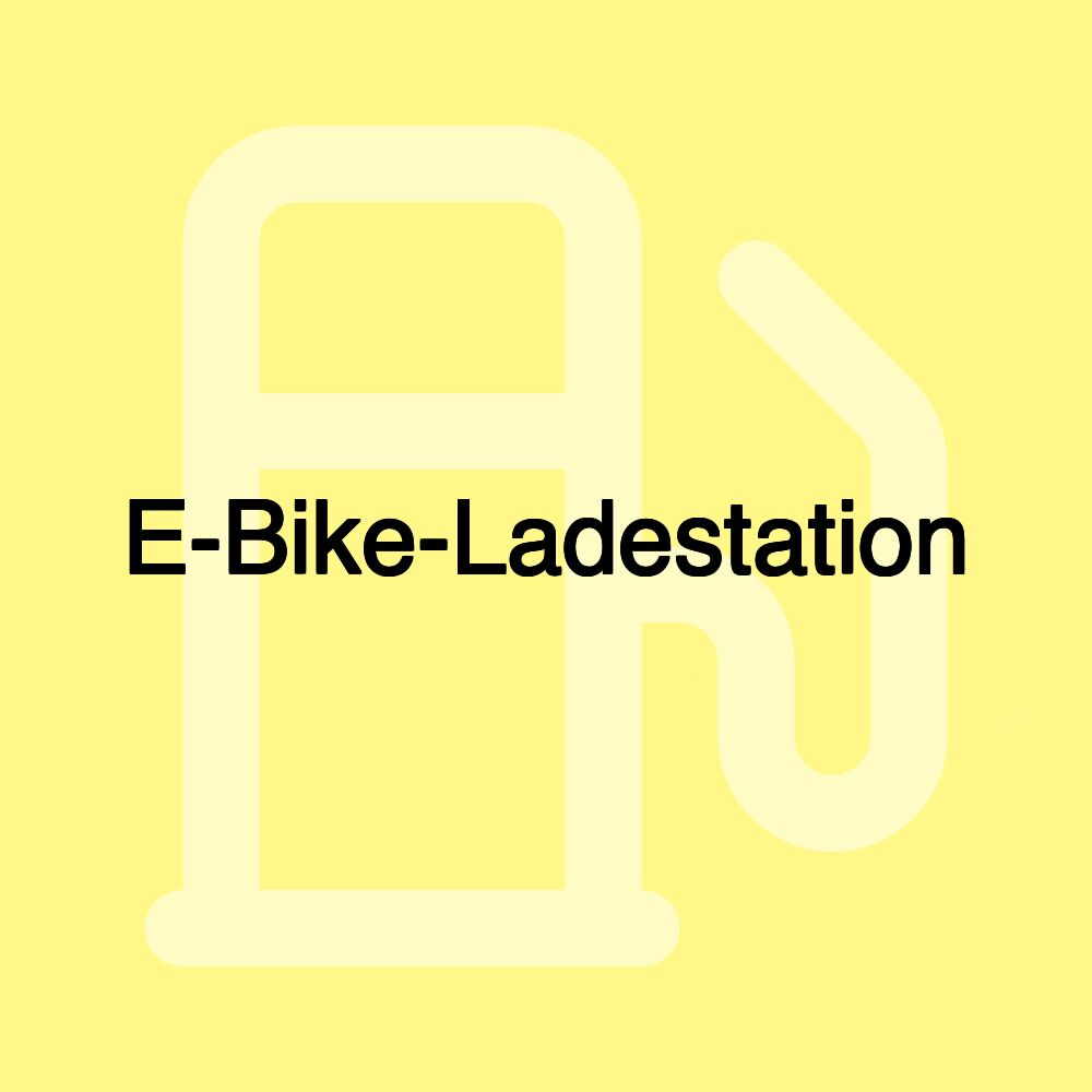 E-Bike-Ladestation