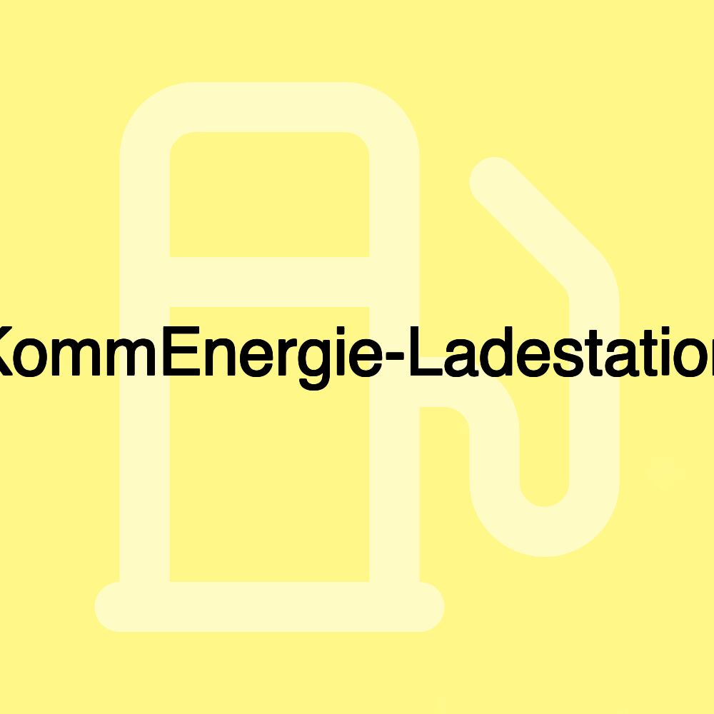 KommEnergie-Ladestation