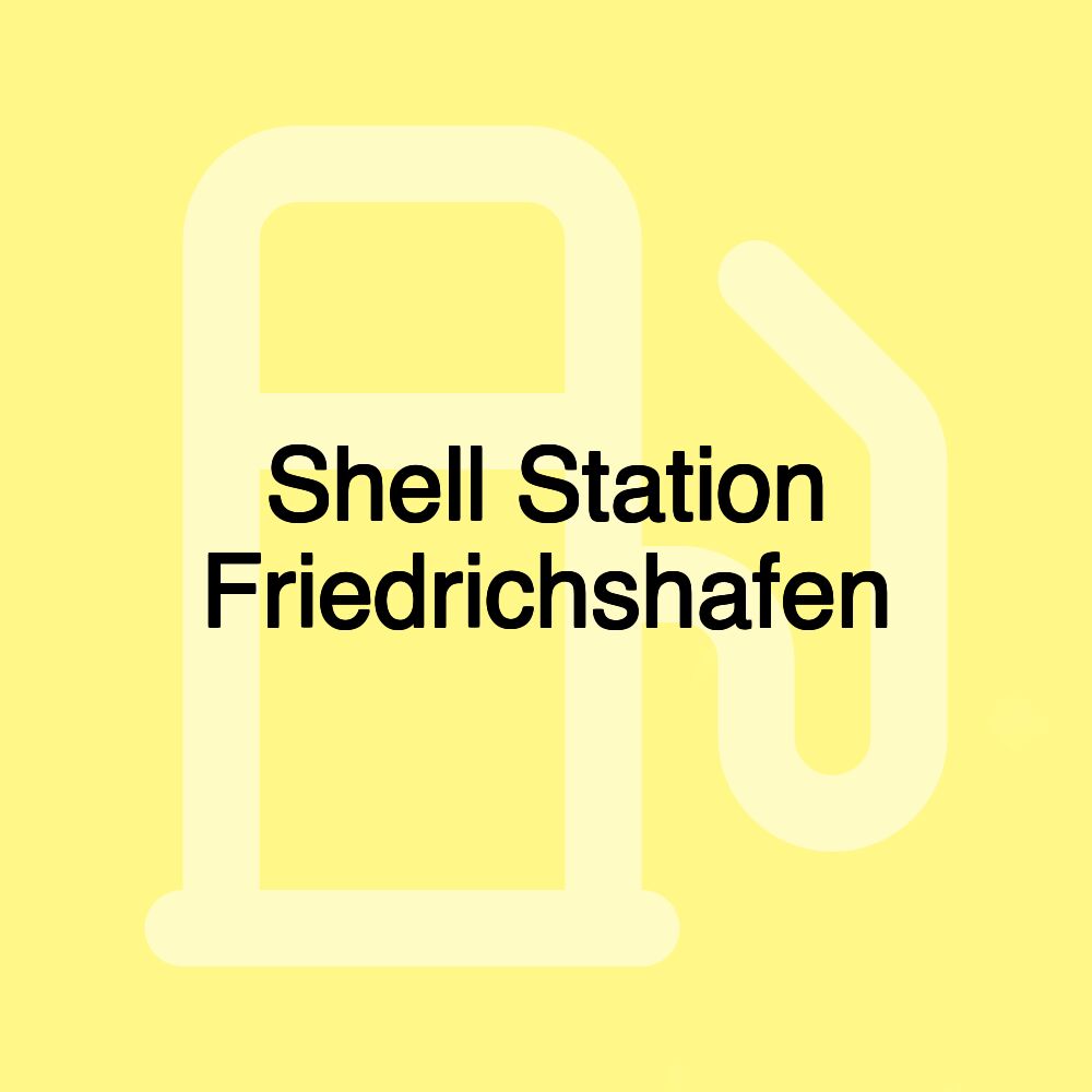 Shell Station Friedrichshafen