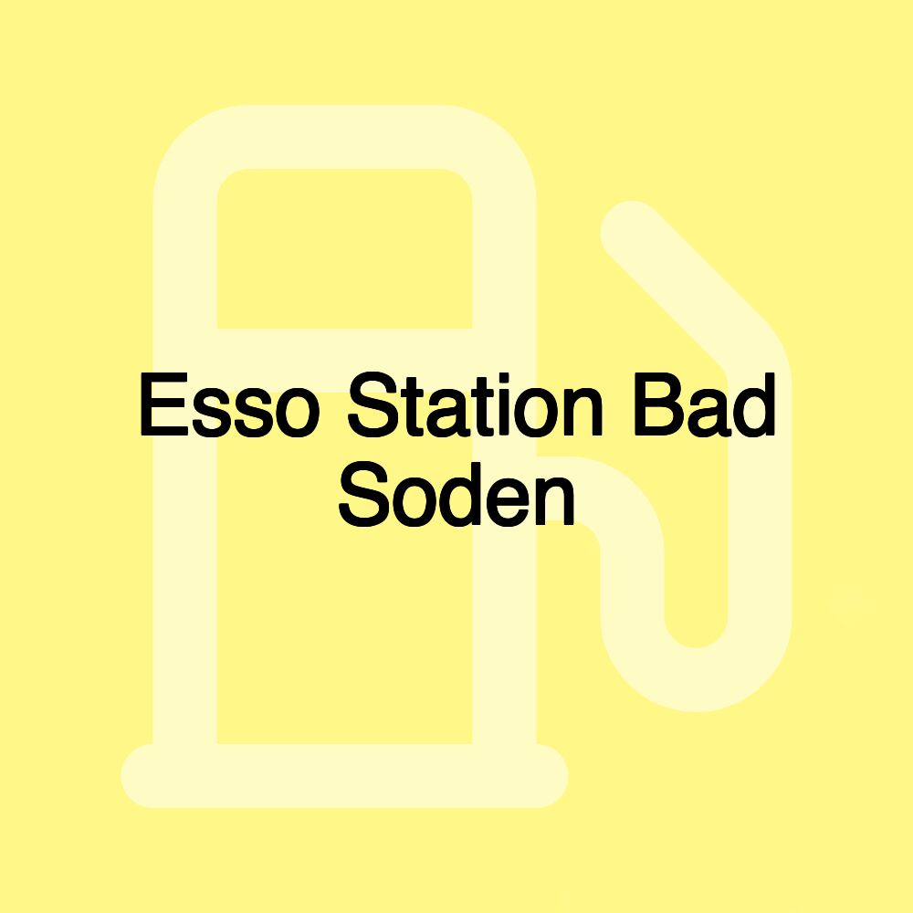 Esso Station Bad Soden