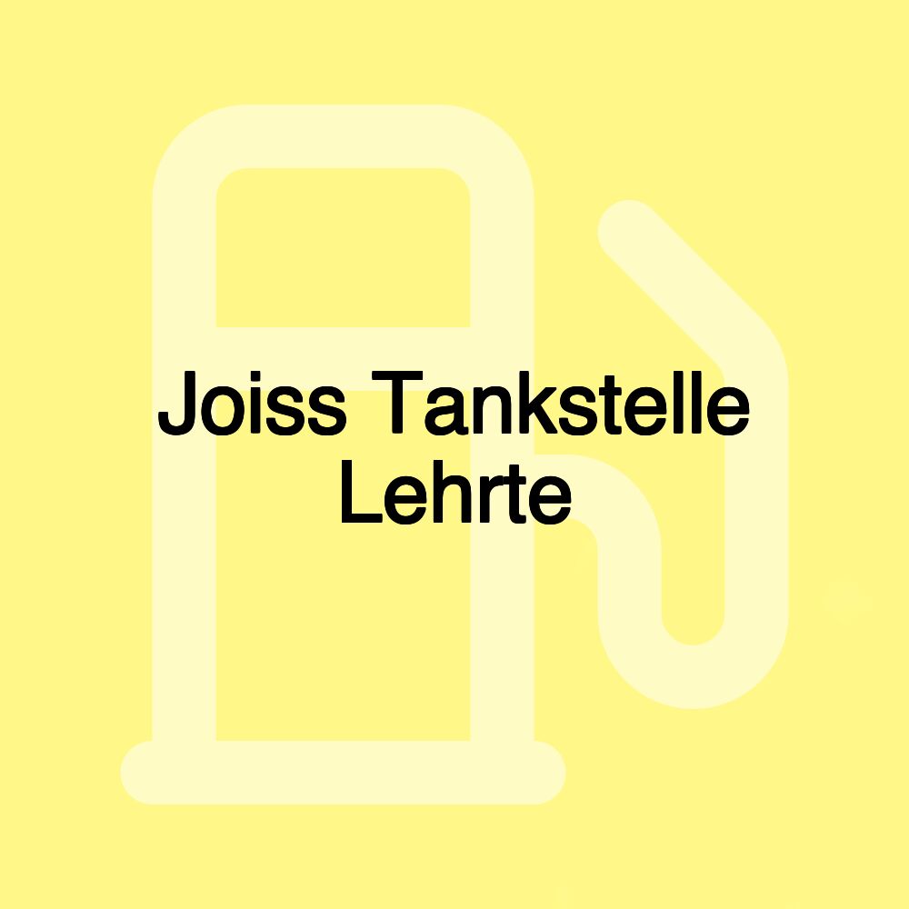 Joiss Tankstelle Lehrte