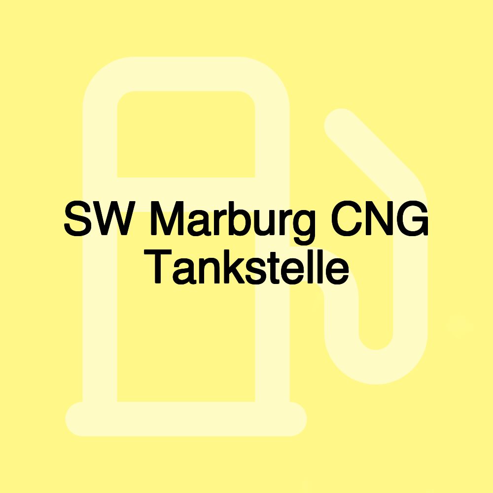 SW Marburg CNG Tankstelle