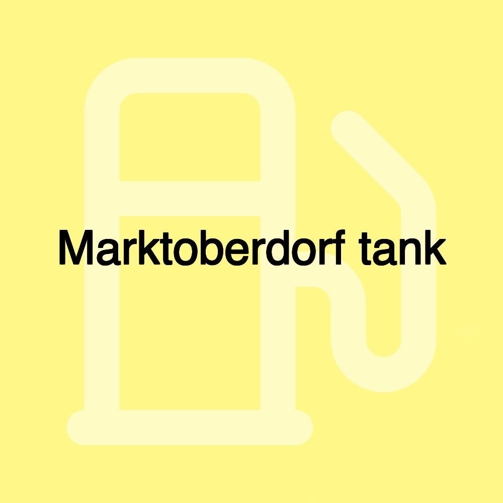 Marktoberdorf tank