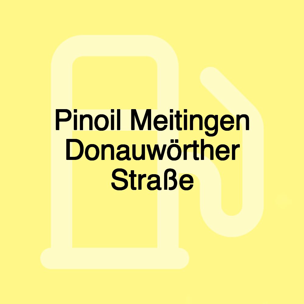 Pinoil Meitingen Donauwörther Straße