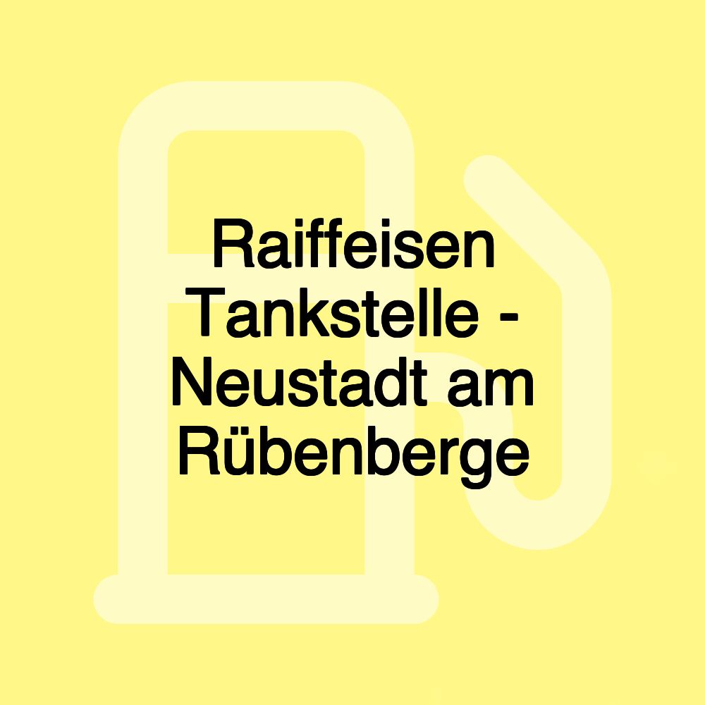 Raiffeisen Tankstelle - Neustadt am Rübenberge