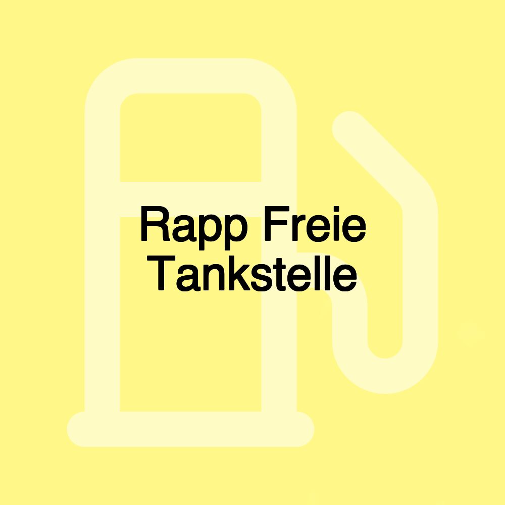 Rapp Freie Tankstelle