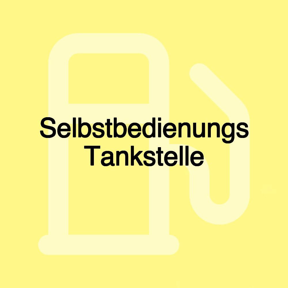 Selbstbedienungs Tankstelle