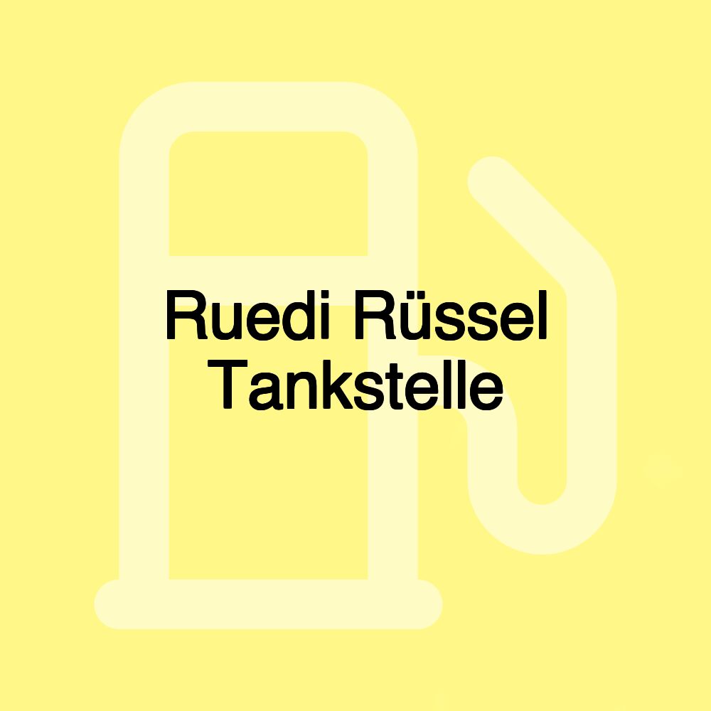 Ruedi Rüssel Tankstelle