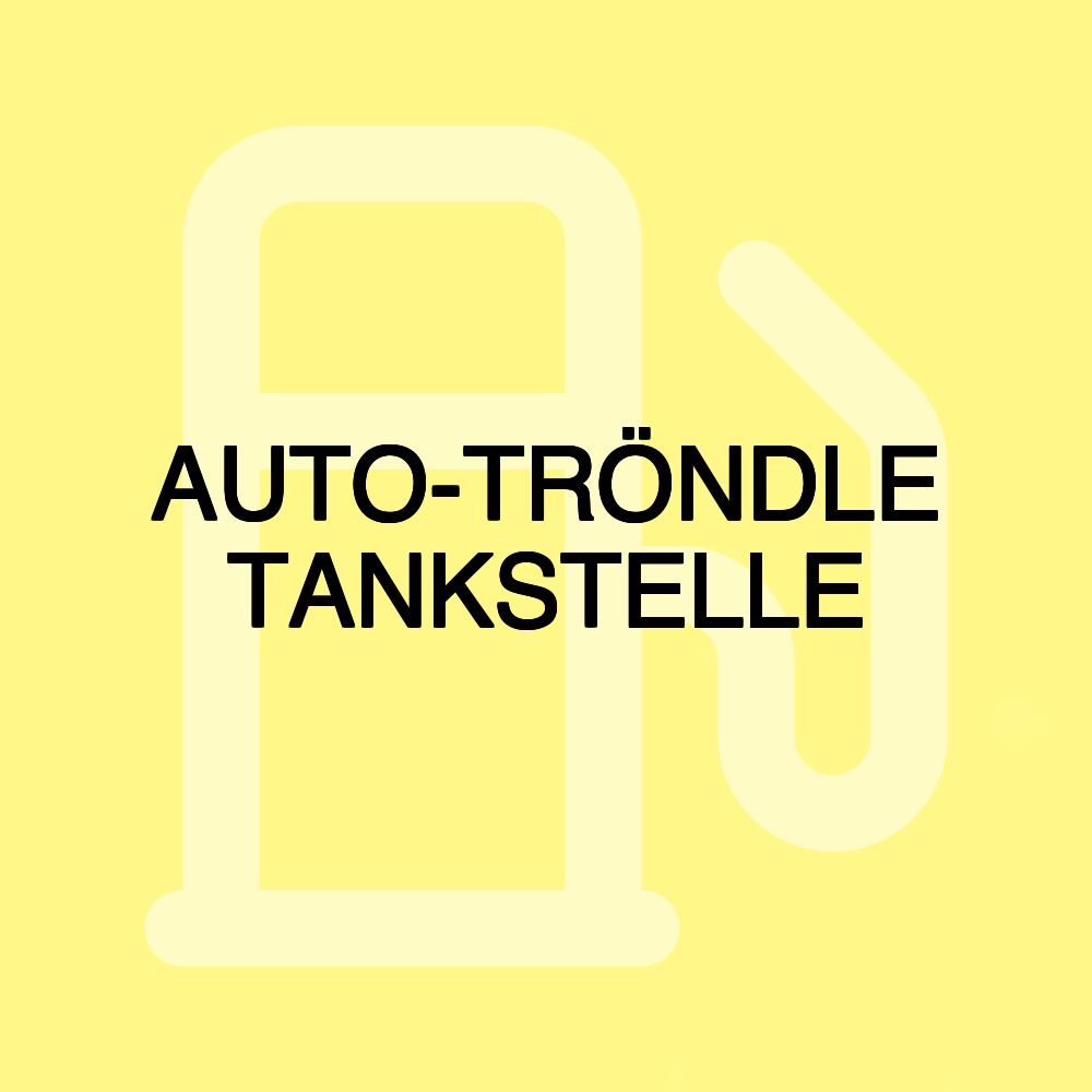 AUTO-TRÖNDLE TANKSTELLE