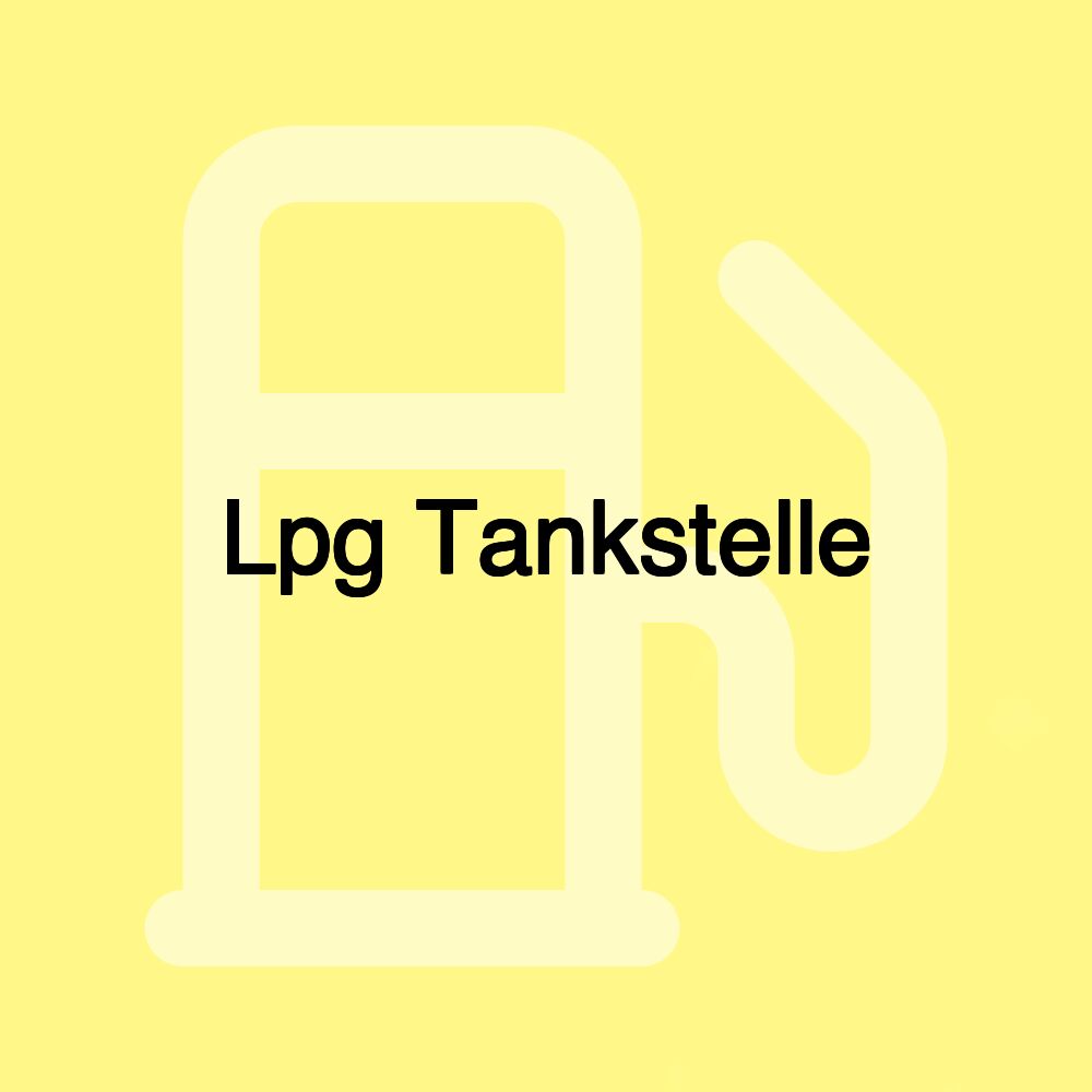 Lpg Tankstelle