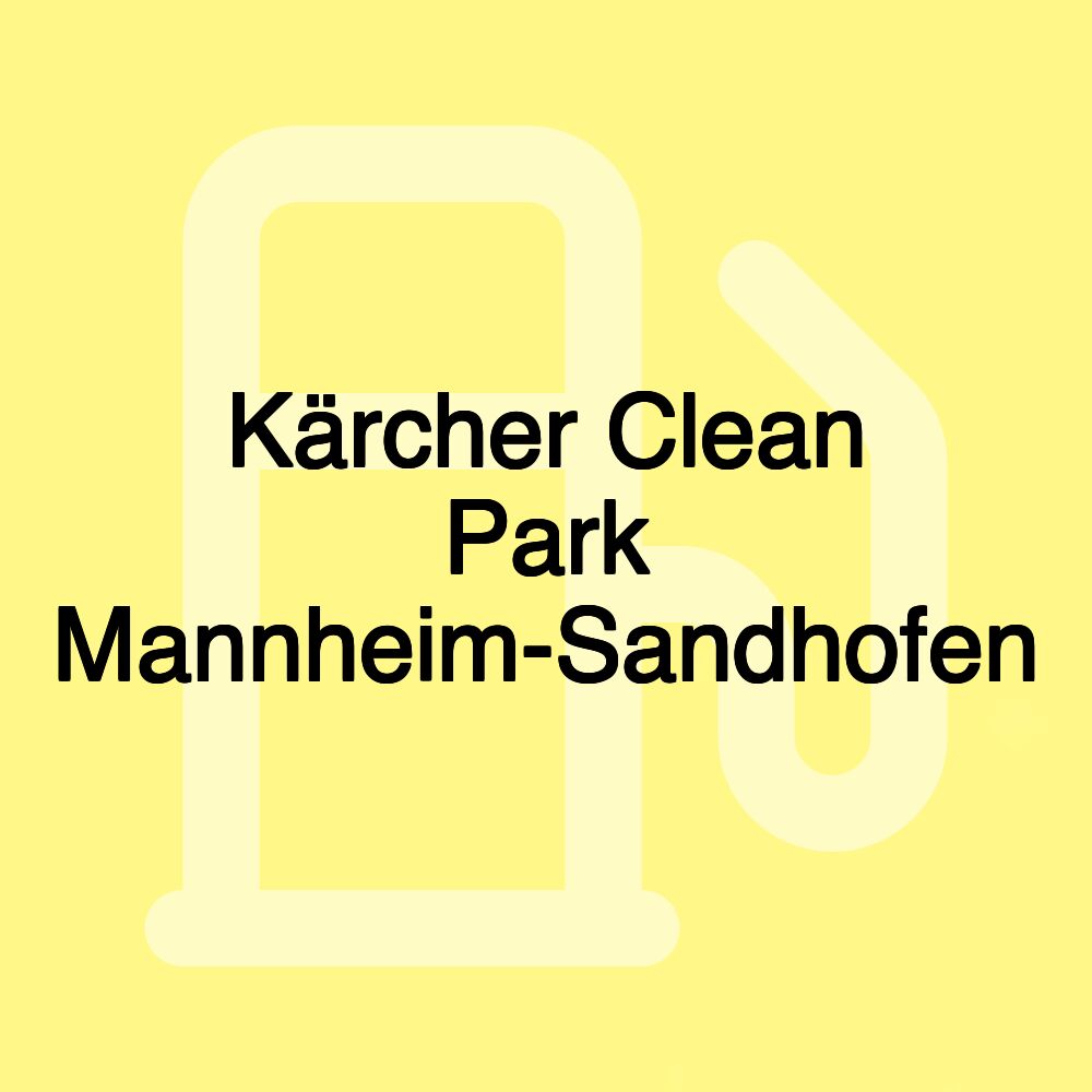 Kärcher Clean Park Mannheim-Sandhofen