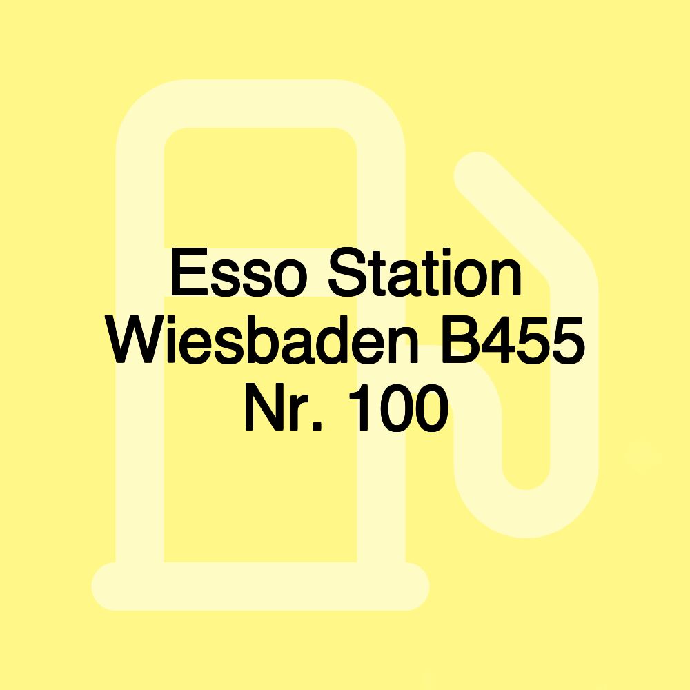 Esso Station Wiesbaden B455 Nr. 100