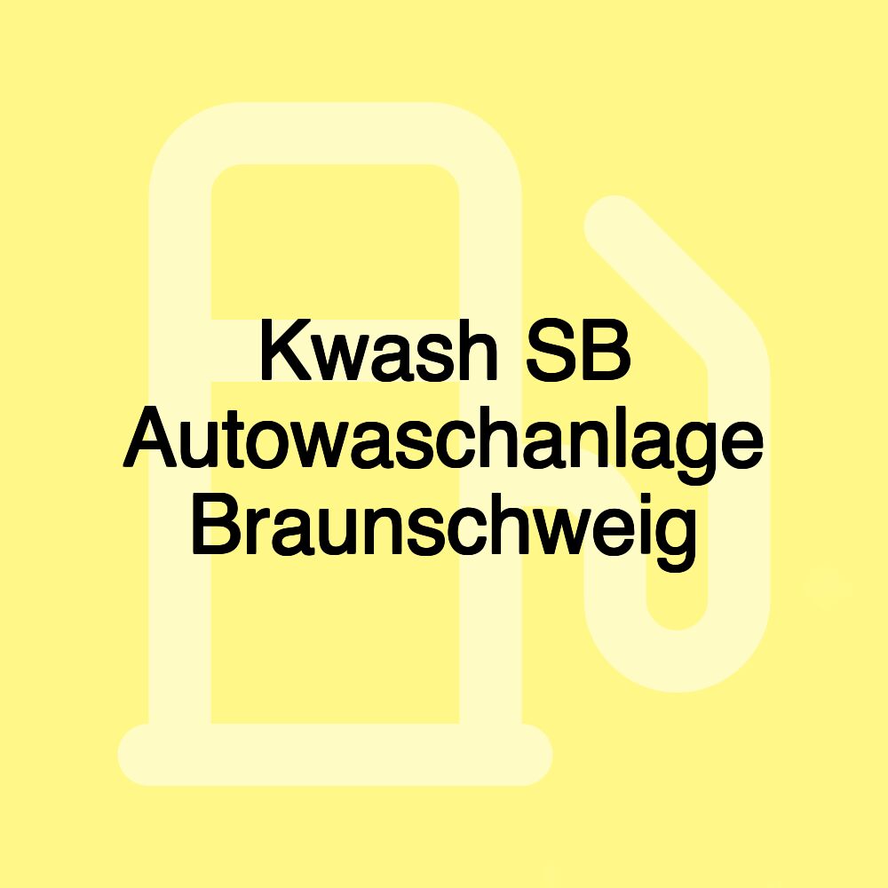 Kwash SB Autowaschanlage Braunschweig