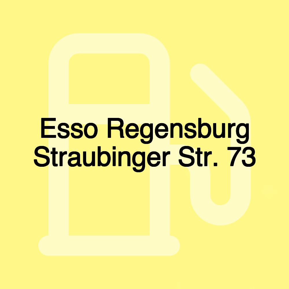 Esso Regensburg Straubinger Str. 73