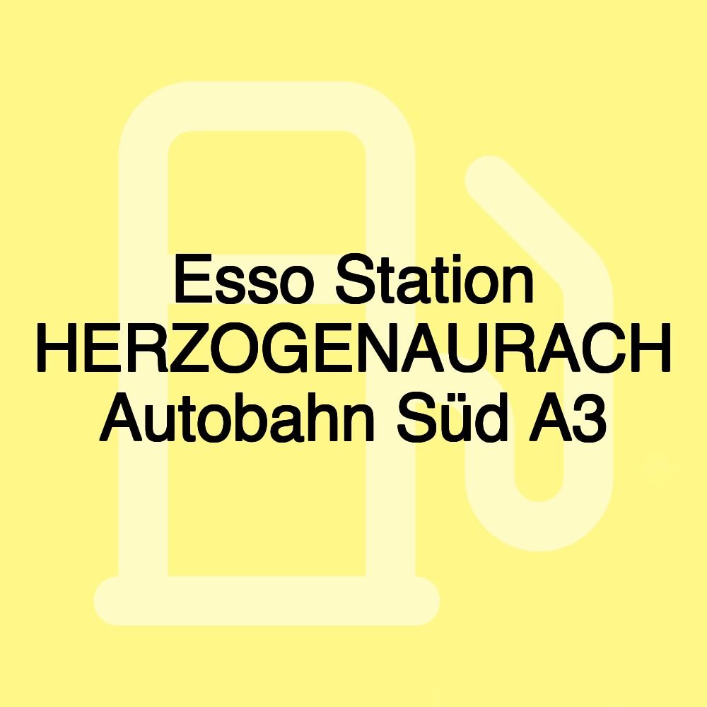 Esso Station HERZOGENAURACH Autobahn Süd A3