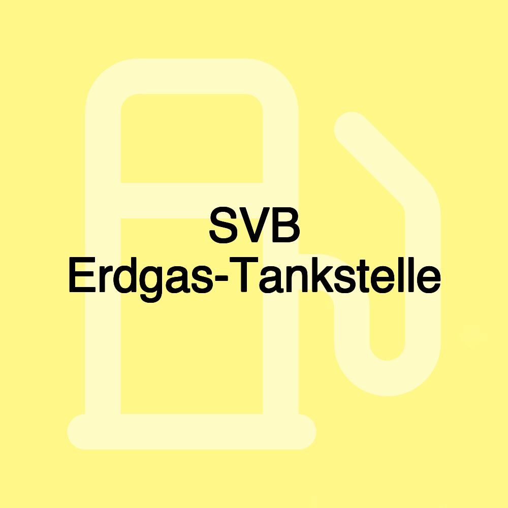 SVB Erdgas-Tankstelle