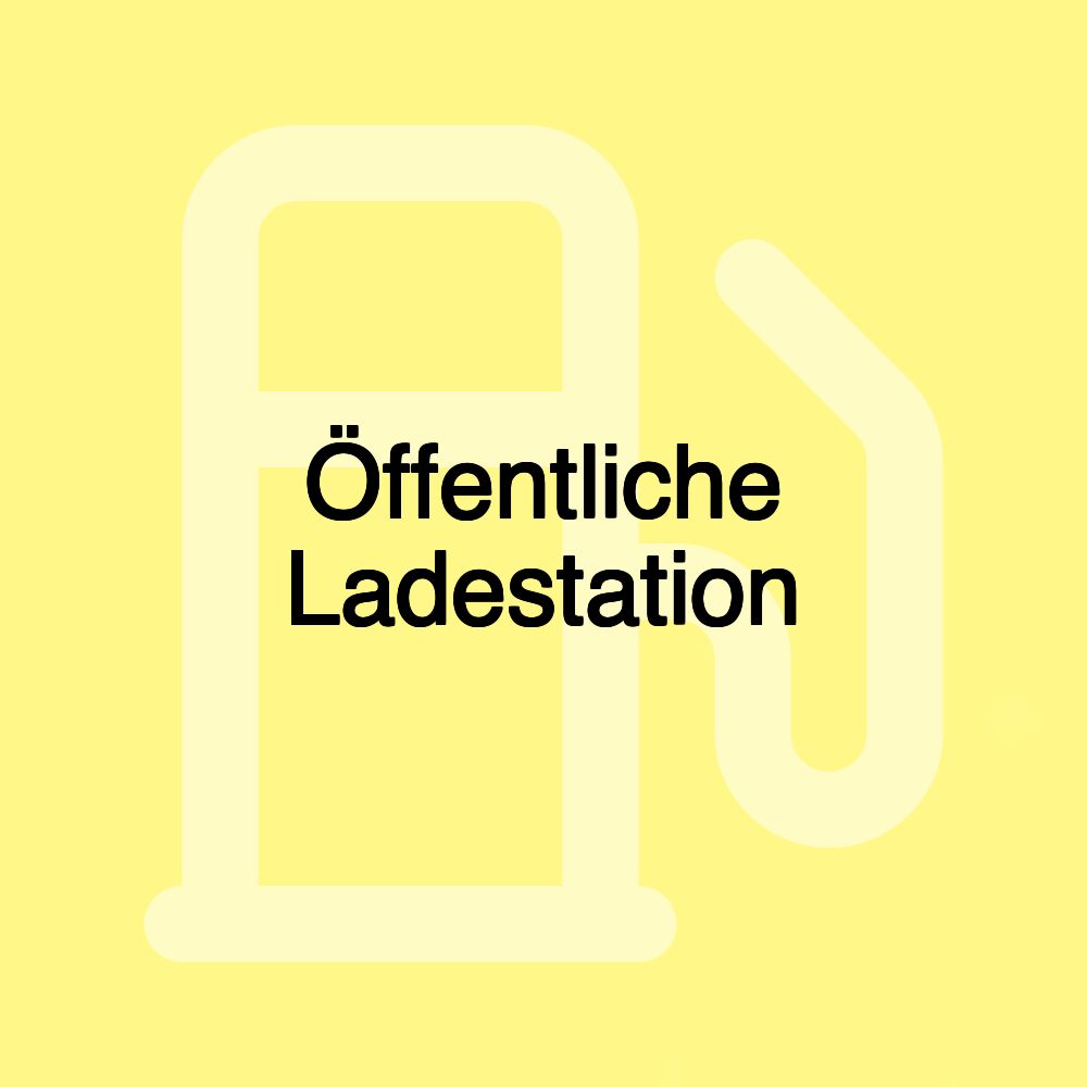 Öffentliche Ladestation