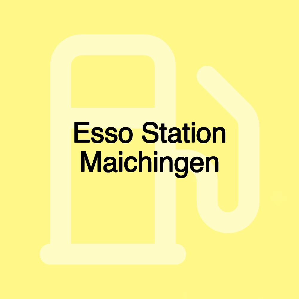 Esso Station Maichingen