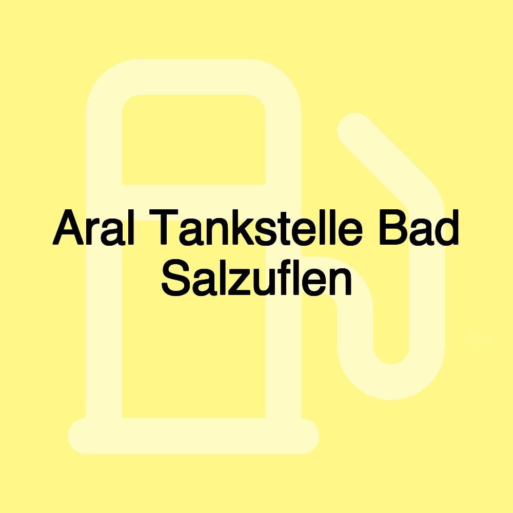 Aral Tankstelle Bad Salzuflen