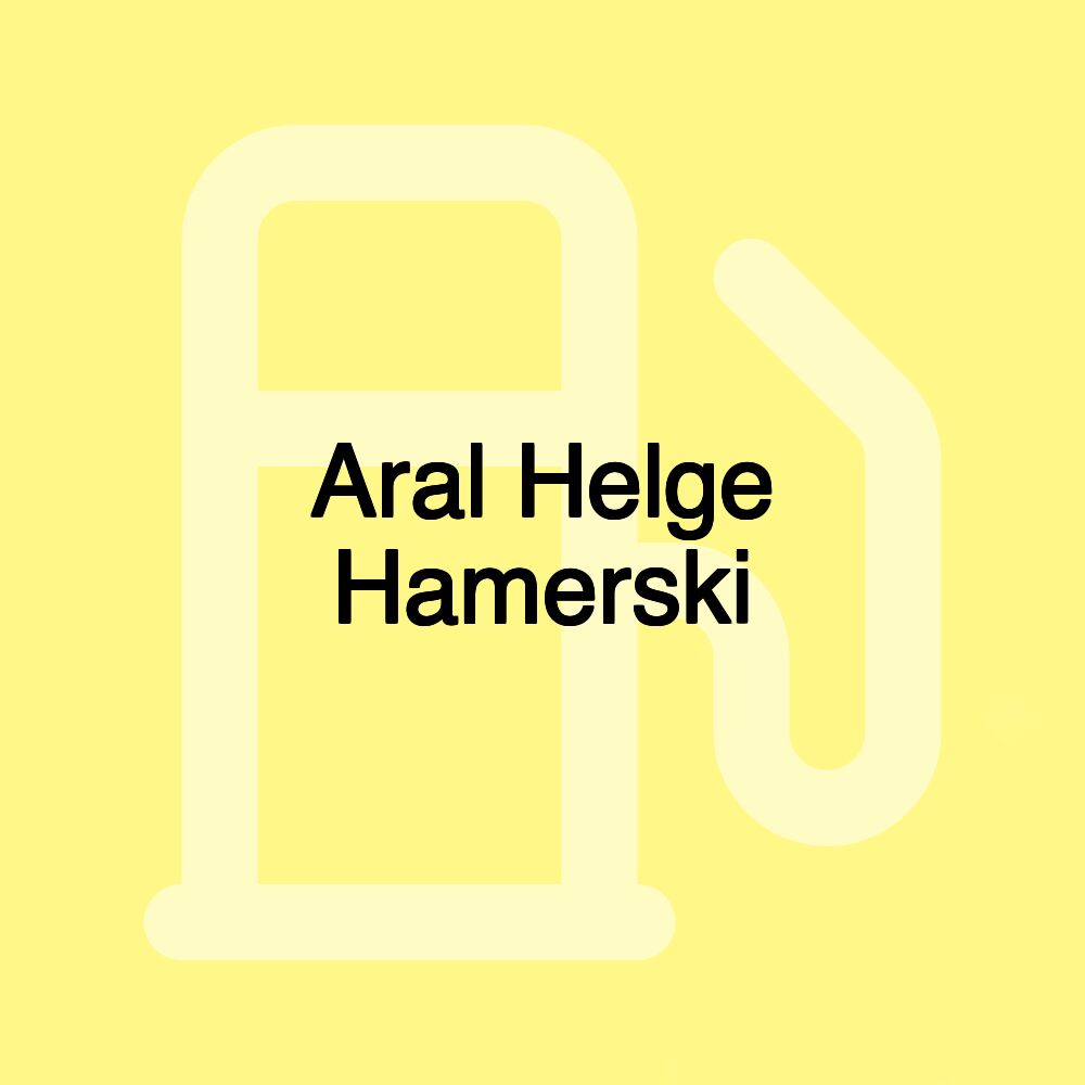 Aral Helge Hamerski