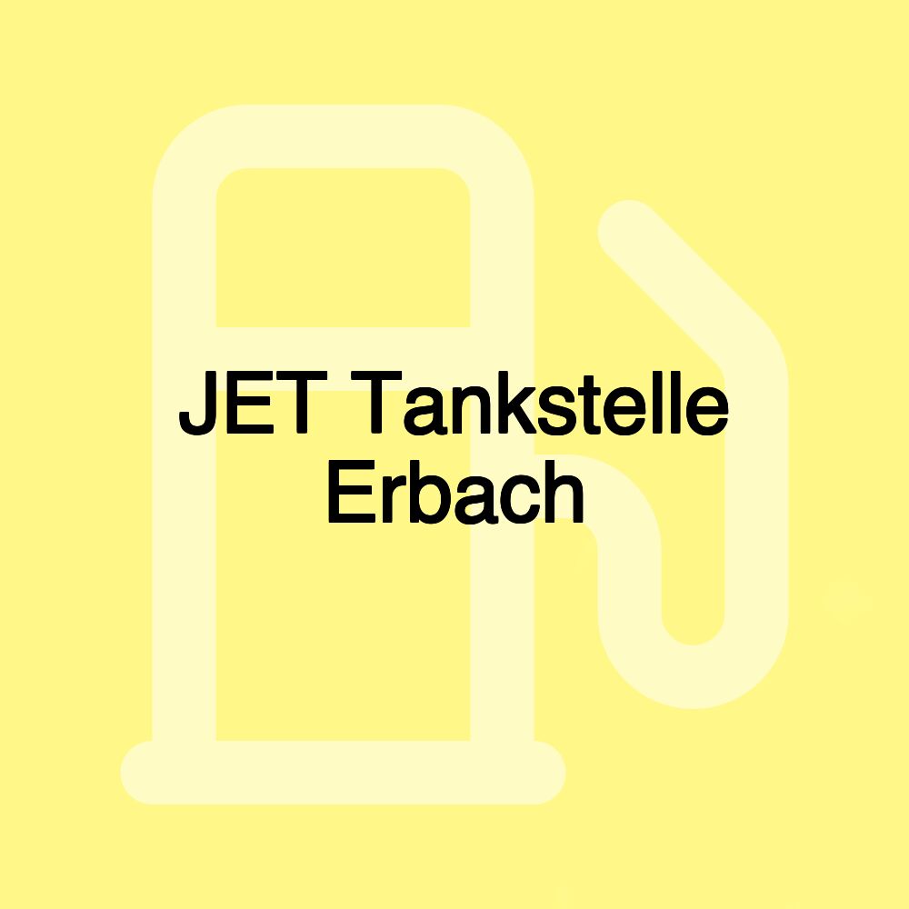 JET Tankstelle Erbach