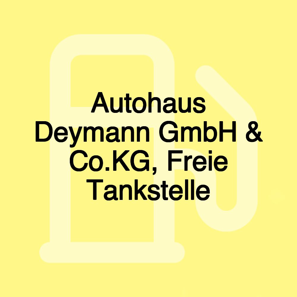 Autohaus Deymann GmbH & Co.KG, Freie Tankstelle