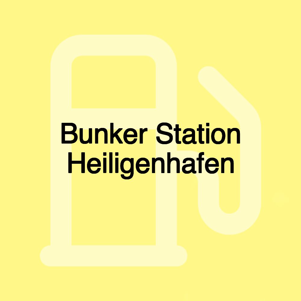 Bunker Station Heiligenhafen