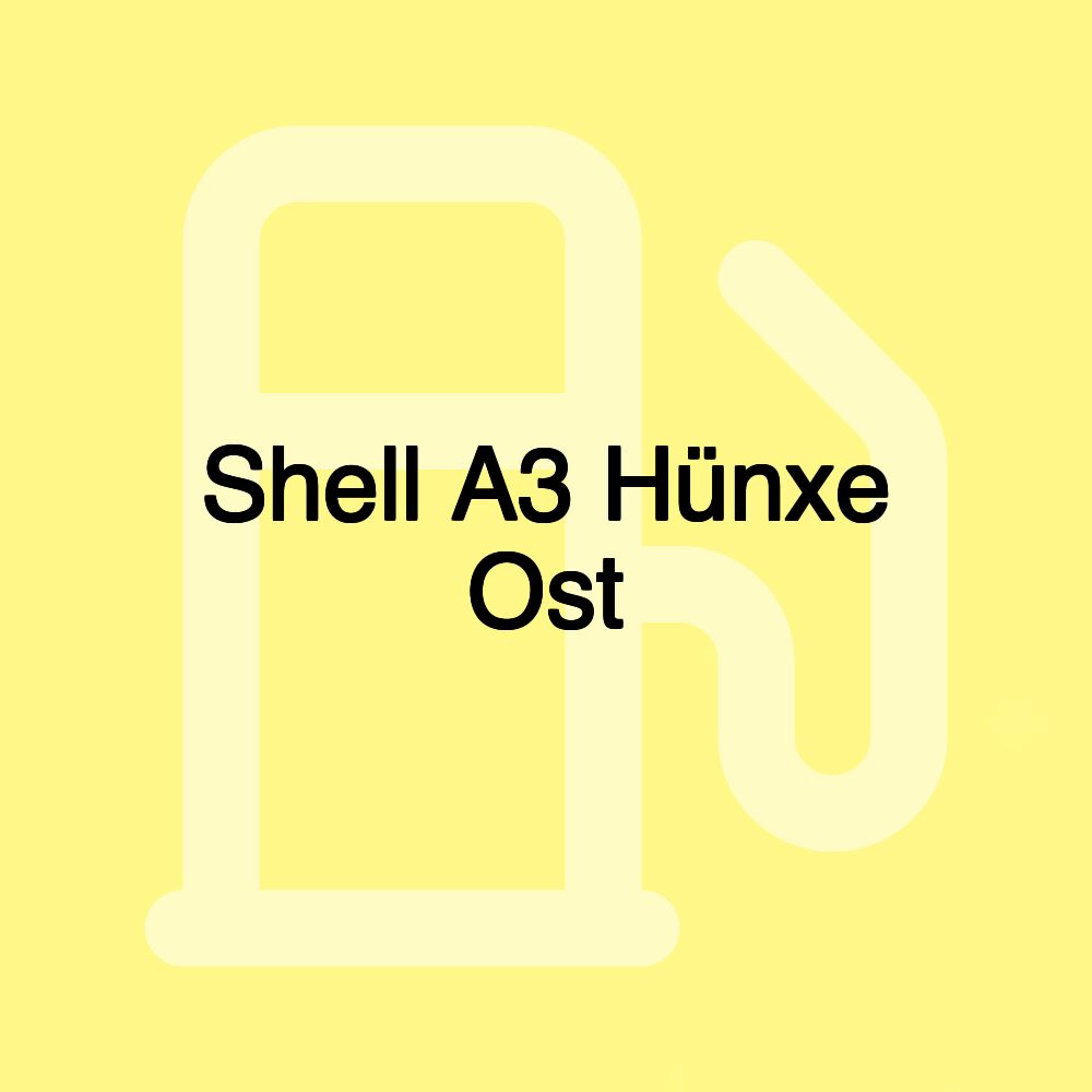 Shell A3 Hünxe Ost