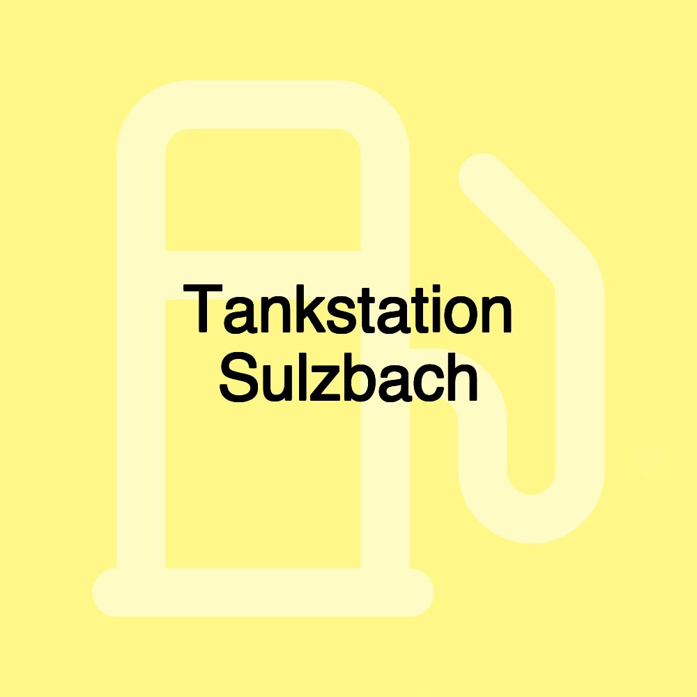 Tankstation Sulzbach