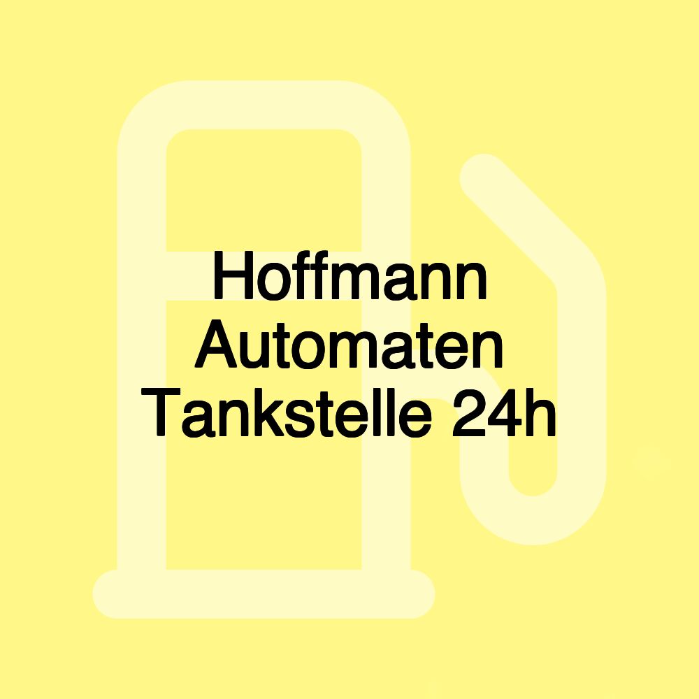 Hoffmann Automaten Tankstelle 24h