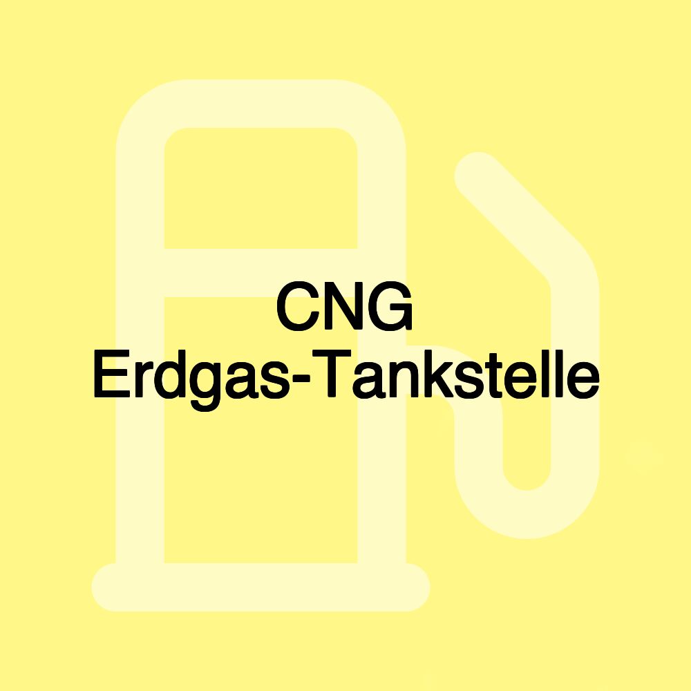 CNG Erdgas-Tankstelle