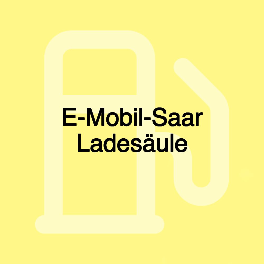 E-Mobil-Saar Ladesäule