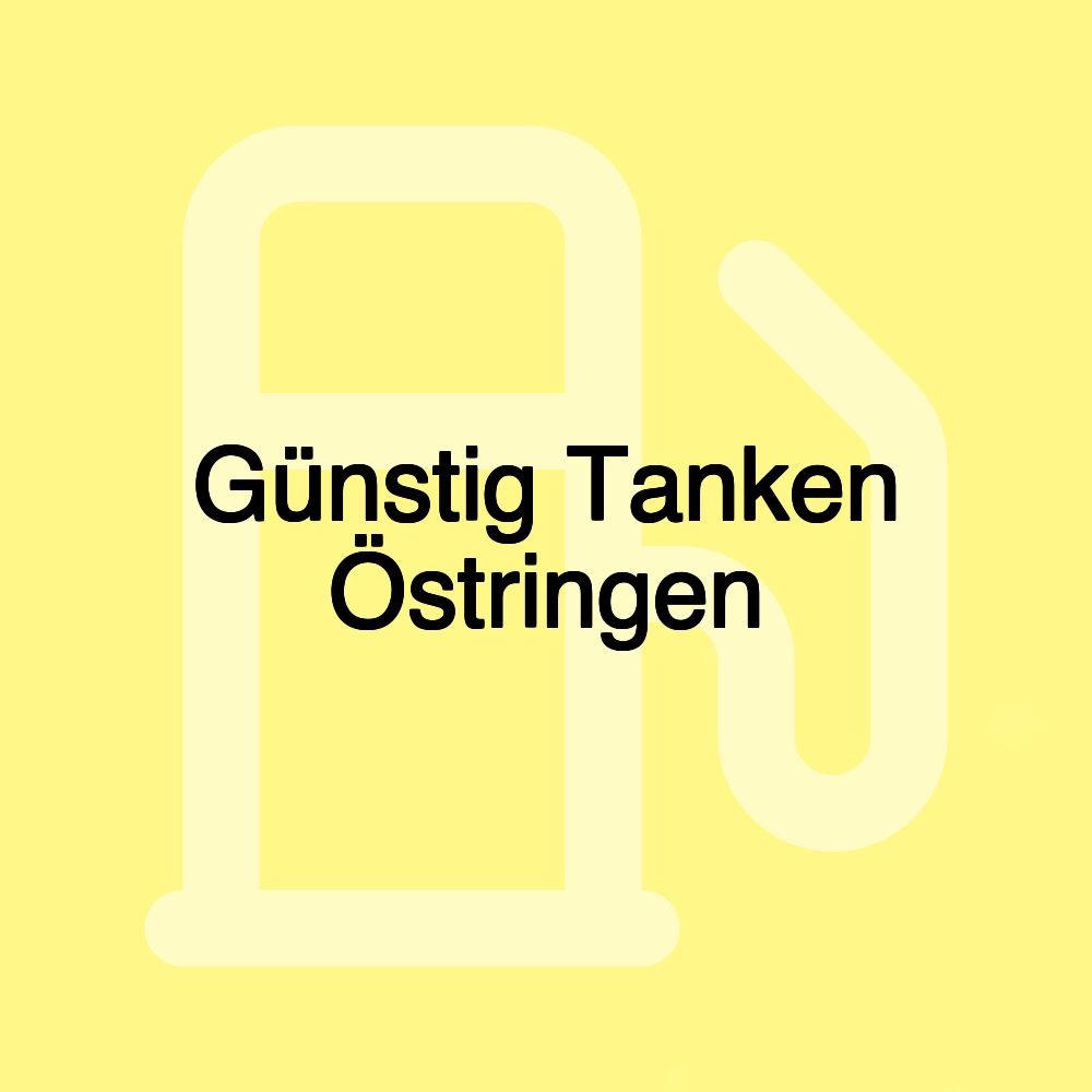 Günstig Tanken Östringen