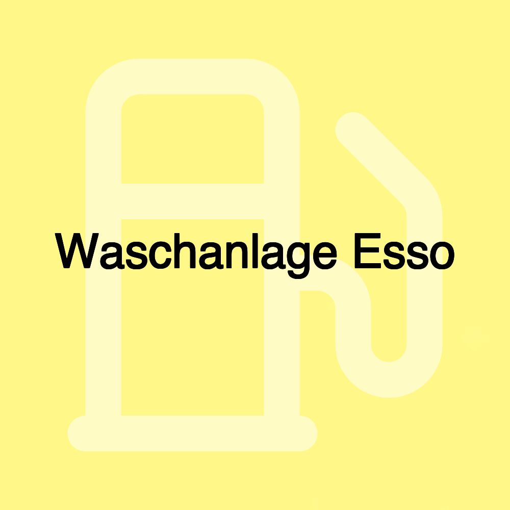 Waschanlage Esso