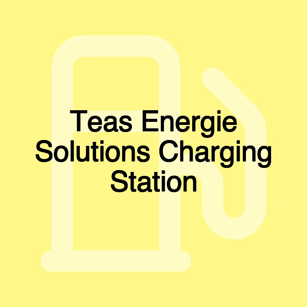Teas Energie Solutions Charging Station