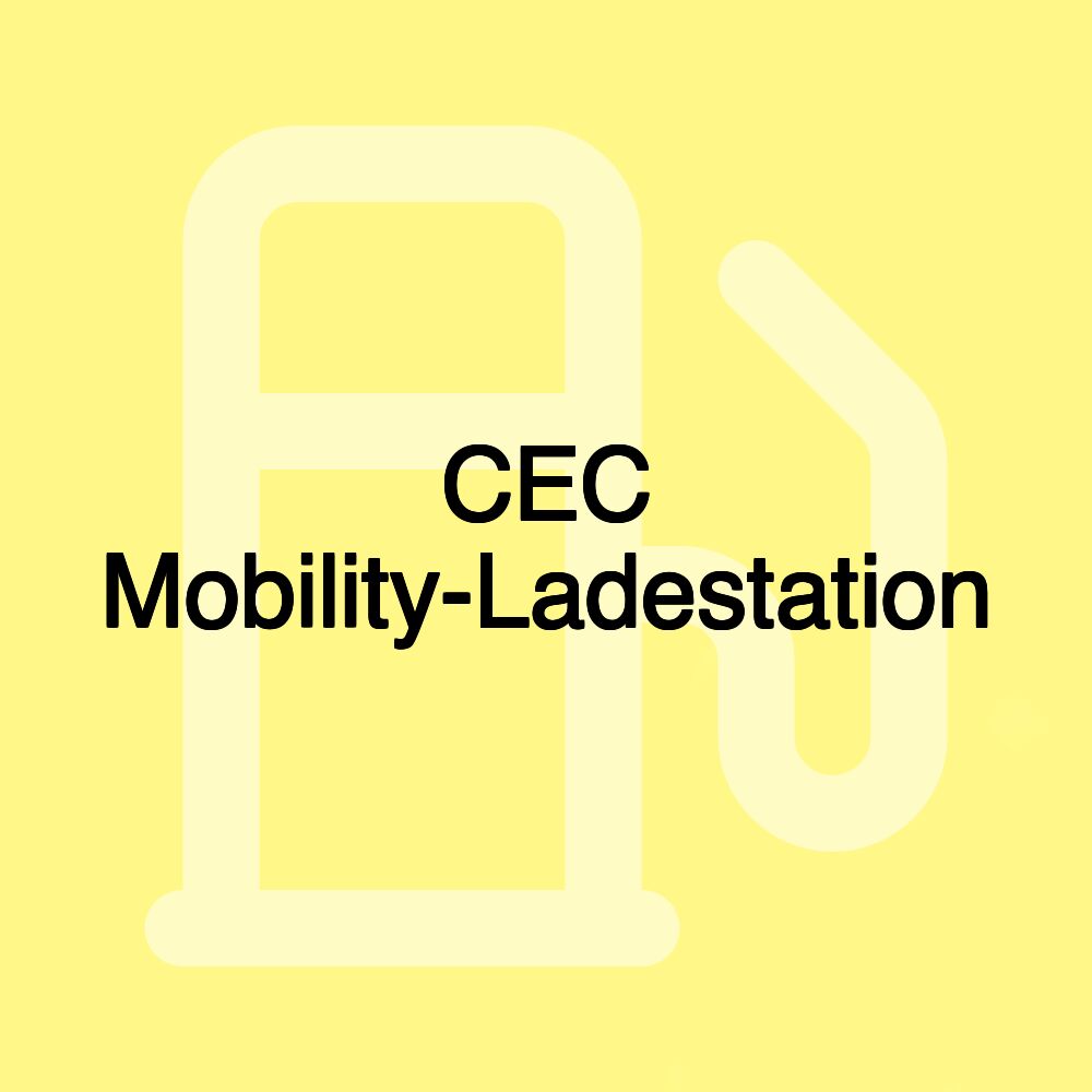 CEC Mobility-Ladestation