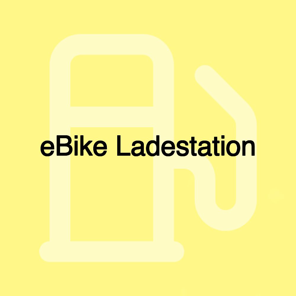 eBike Ladestation