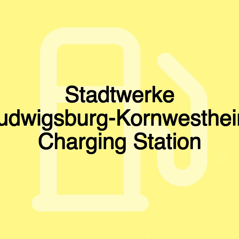 Stadtwerke Ludwigsburg-Kornwestheim Charging Station