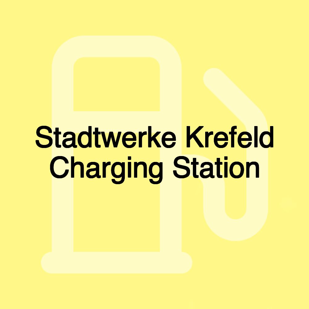 Stadtwerke Krefeld Charging Station
