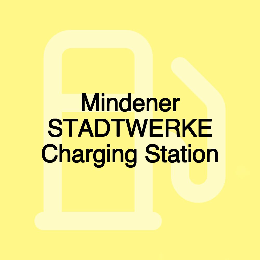 Mindener STADTWERKE Charging Station