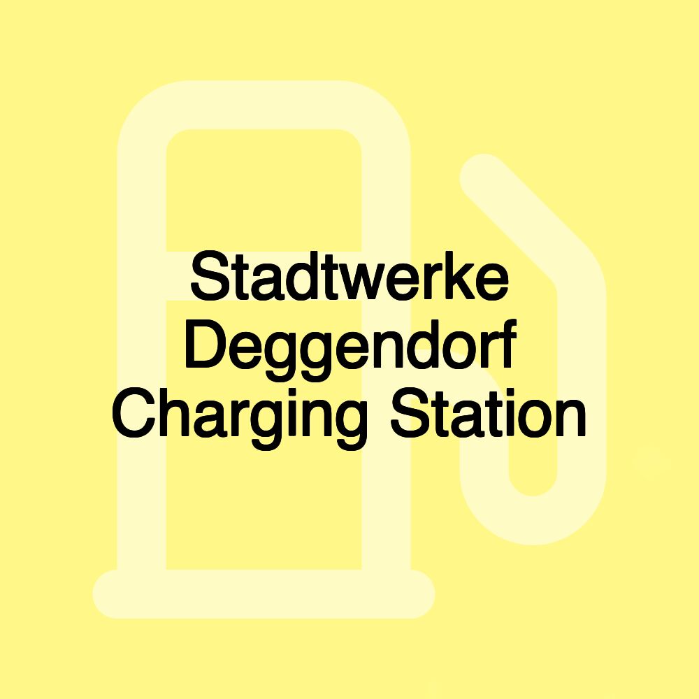 Stadtwerke Deggendorf Charging Station