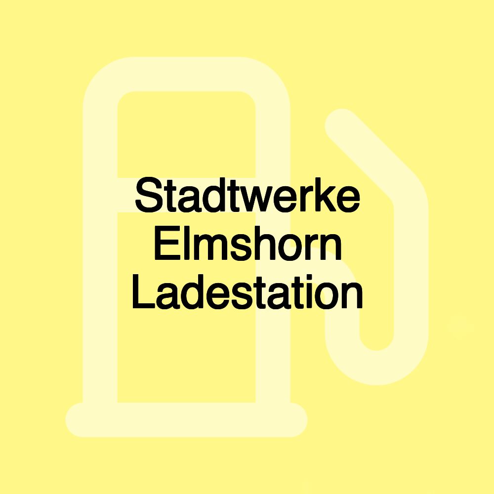 Stadtwerke Elmshorn Ladestation