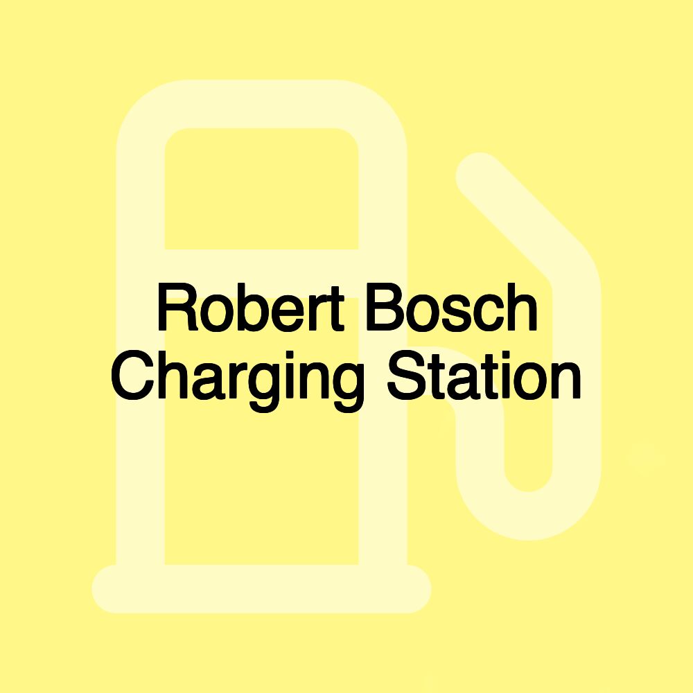 Robert Bosch Charging Station