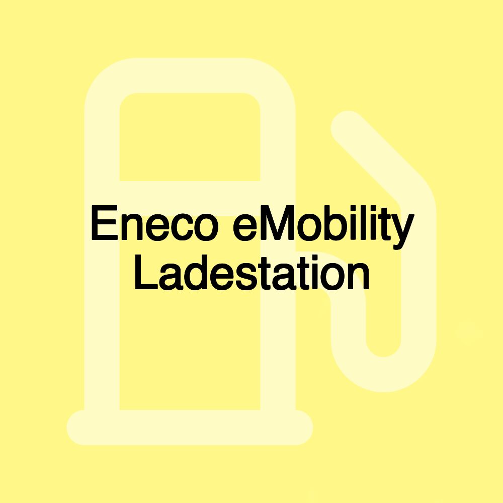 Eneco eMobility Ladestation