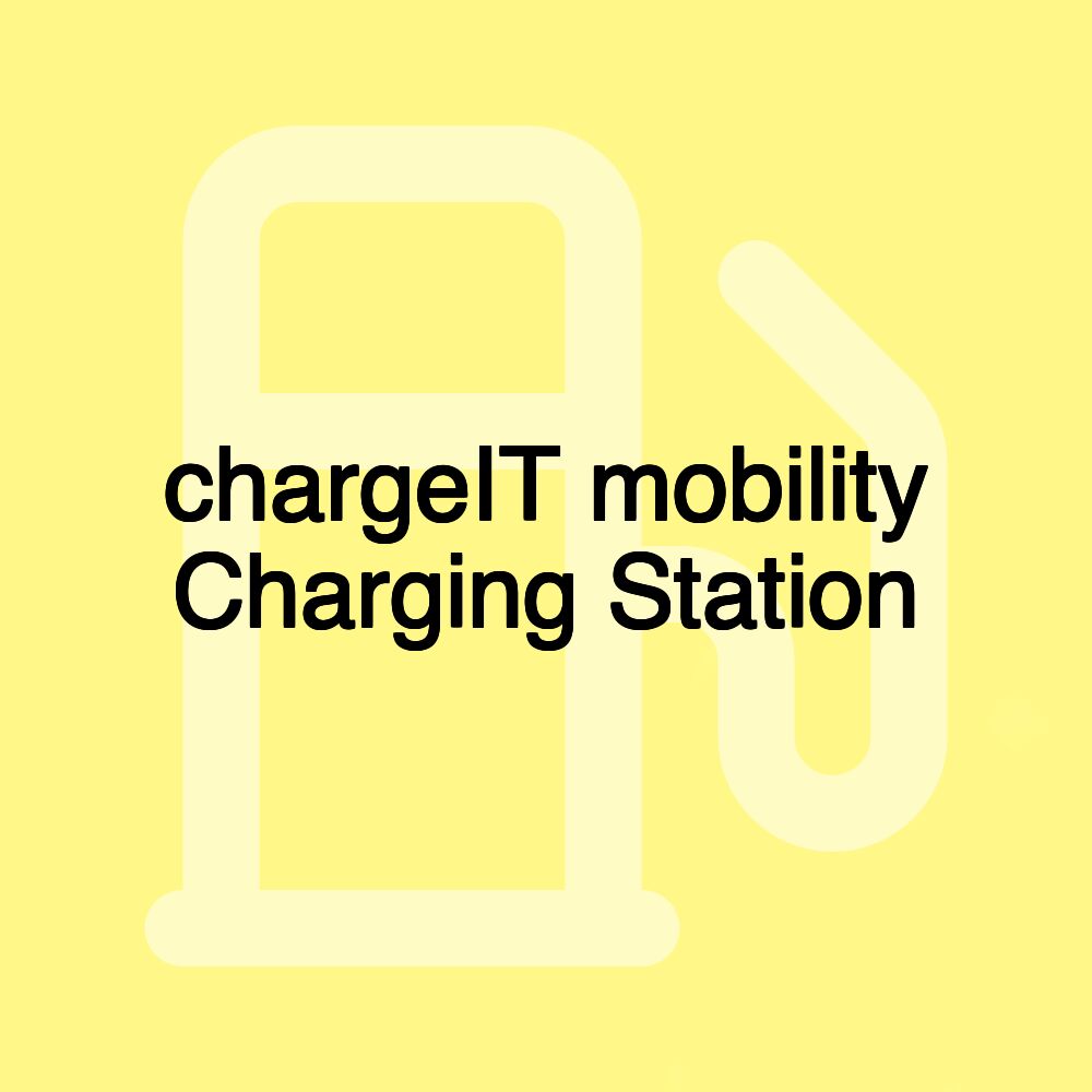 chargeIT mobility Charging Station