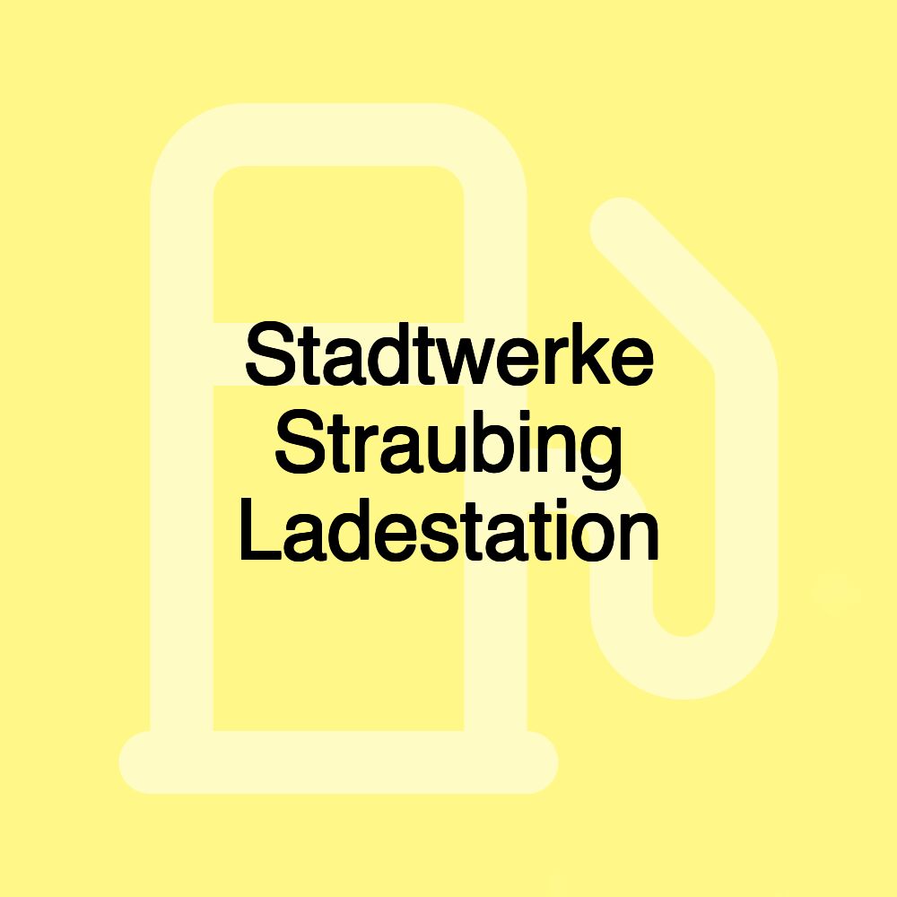Stadtwerke Straubing Ladestation