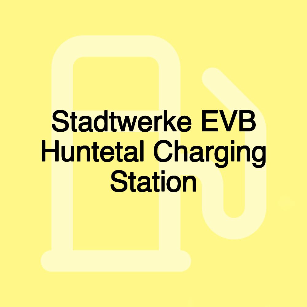 Stadtwerke EVB Huntetal Charging Station