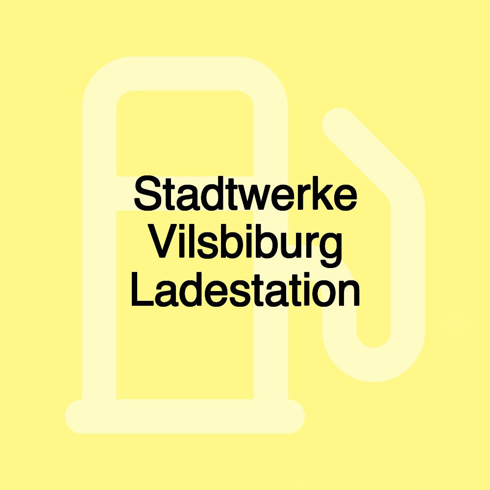 Stadtwerke Vilsbiburg Ladestation