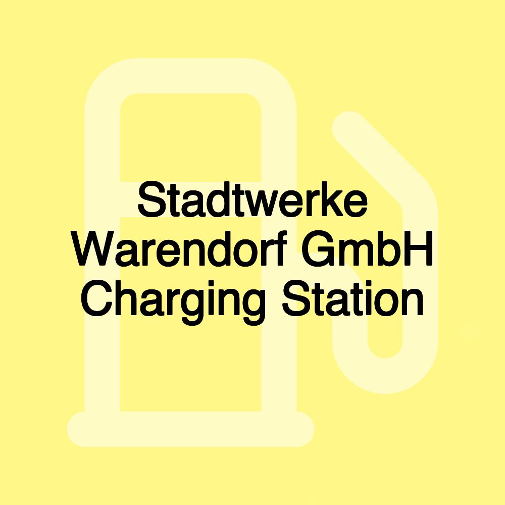 Stadtwerke Warendorf GmbH Charging Station